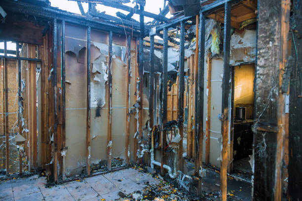 Professional Fire Damage Assessment technician working in Windsor, PA